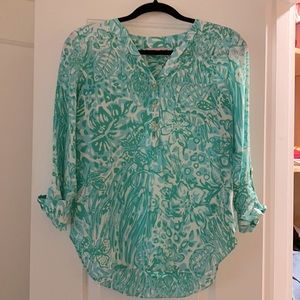Lilly Pulitzer Silk Blouse